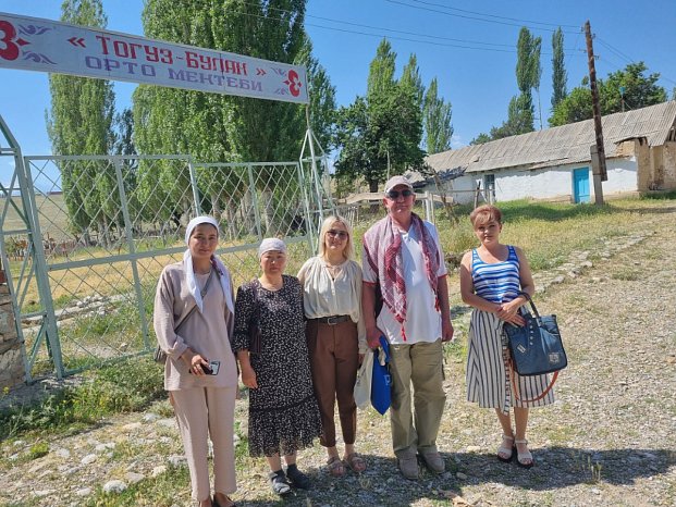 KRSU employees learned how Russian is taught in the Batken region