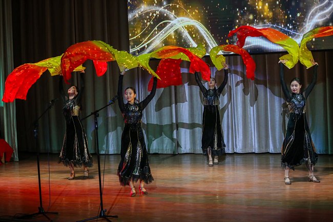 KRSU students celebrated the New Year brightly!