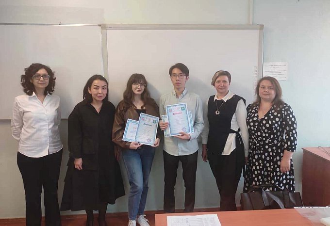 KRSU students won the interuniversity Olympiad in Economic Theory