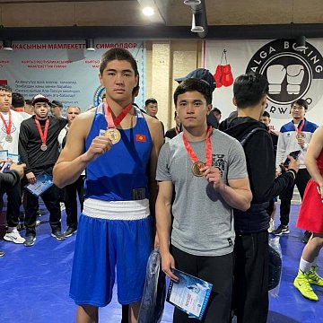 Students of KRSU — the best boxers of the Universiade of the Kyrgyz Republic