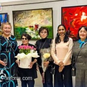 The Ministry of Culture of the Kyrgyz Republic awarded Ainura Ashirova for her contribution to art