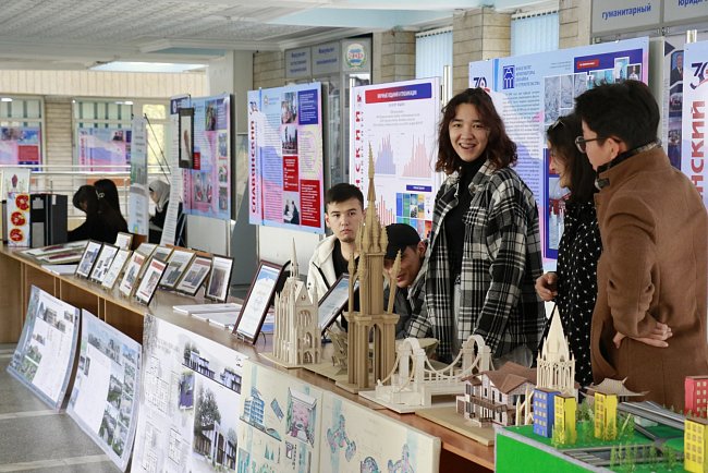 An exhibition dedicated to Science Day of the Kyrgyz Republic and World Science Day took place at KRSU