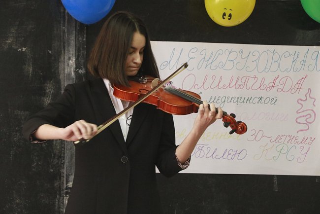 The KRSU team won the First Interuniversity Olympiad in Medical Parasitology