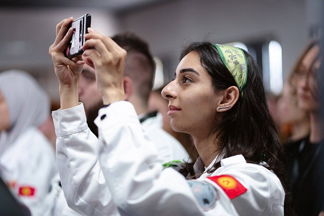 KRSU students take part in the All-Russian Media School of the Russian Academy of Arts and the Center «SHUM»