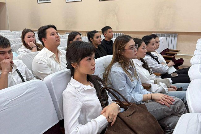 Students of the Faculty of Law of KRSU visited the Academy of the Ministry of Internal Affairs of the Kyrgyz Republic