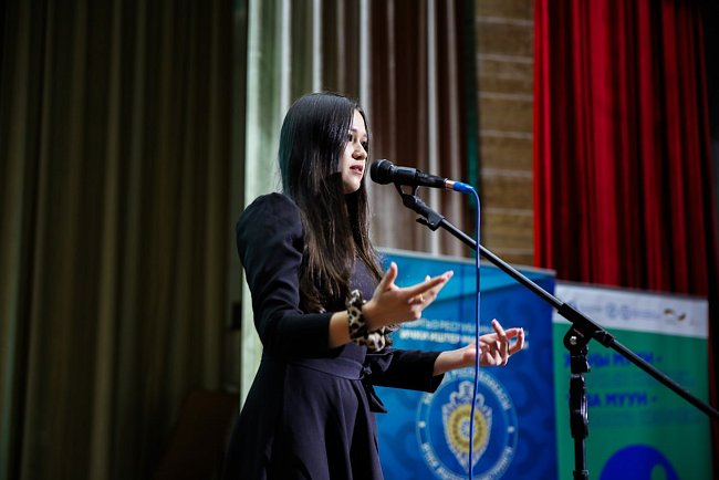 KRSU hosted an event as part of the youth forum of the Ministry of Internal Affairs «Zhany muun — Zharkyn kelechek. Taza muun — Koopsuz kelechek»