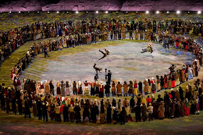 KRSU students became part of the opening of the VI World Nomad Games
