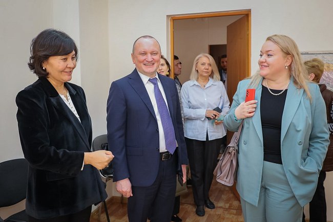 Visit of the Deputy Minister of Health of the Russian Federation to the Faculty of Medicine KRSU
