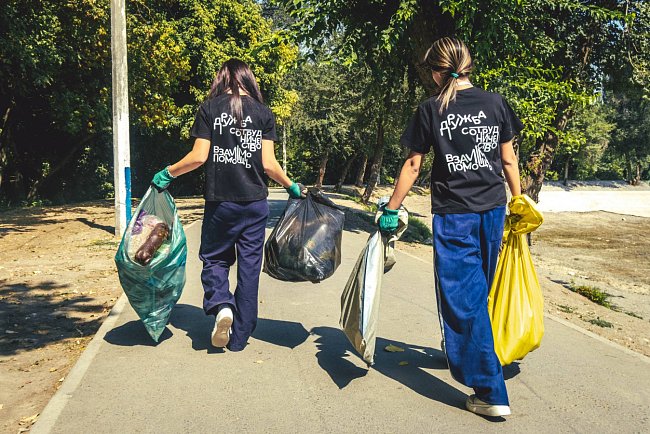 KRSU students took part in the international project «Clean Games»