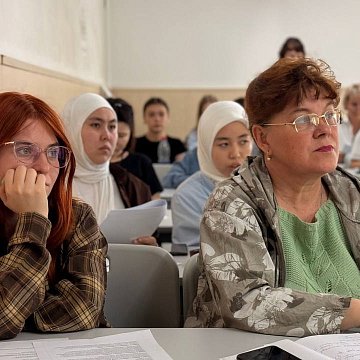 An interuniversity conference on the functioning of the Russian language and literature was held at KRSU