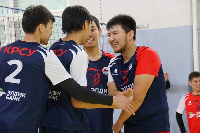The KRSU men's volleyball team confidently declares itself at the Universiade!