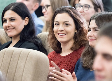 Russian universities present their programs at an exhibition in Bishkek