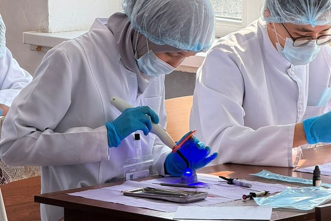The KRSU dental team took third place at the international Olympiad