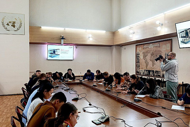 Тотальный диктант — 2025 на гуманитарном факультете КРСУ