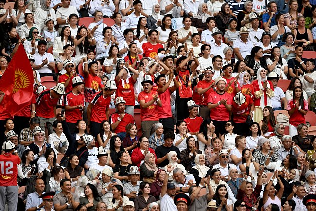 KRSU students became part of the opening of the VI World Nomad Games