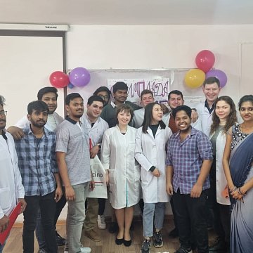 An ECG Olympiad was held at the Faculty of Medicine of KRSU