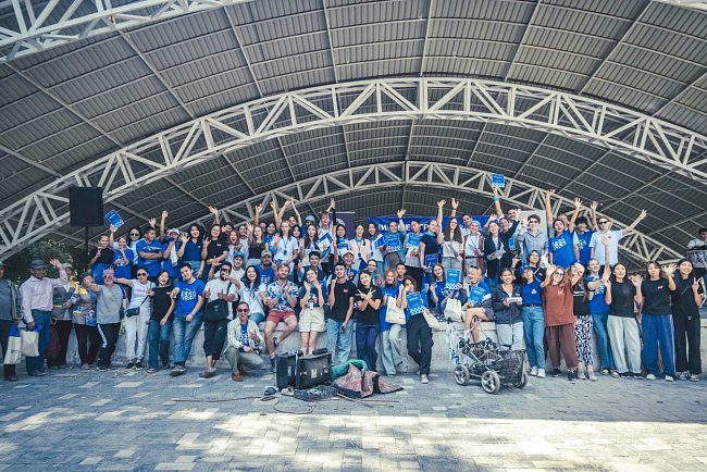 KRSU students took part in the international project «Clean Games»