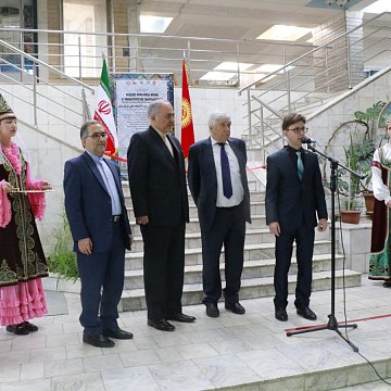 The Iran Week at universities in Kyrgyzstan has started at KRSU