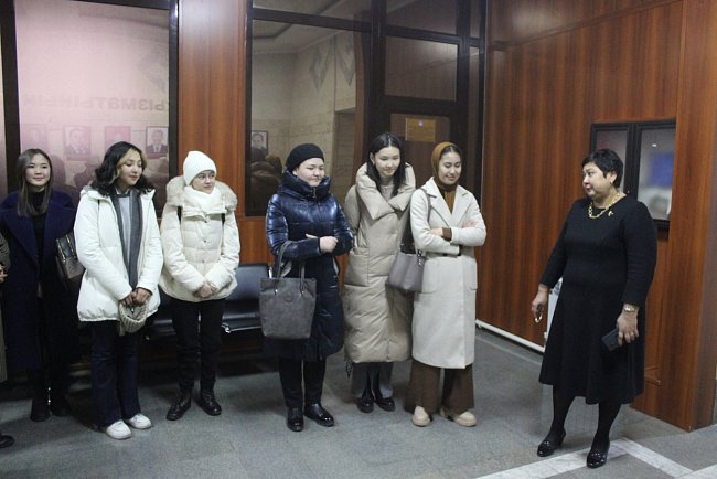KRSU students were told about public service in Kyrgyzstan