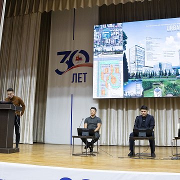 The project «Urban» won the architectural competition for the concept design of the new KRSU campus