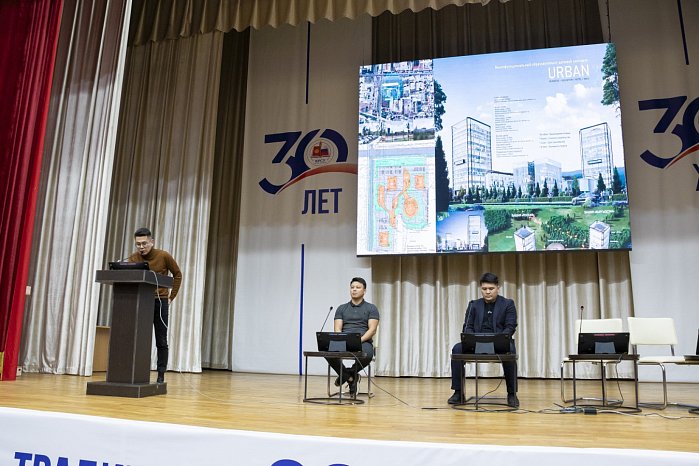 The project «Urban» won the architectural competition for the concept design of the new KRSU campus