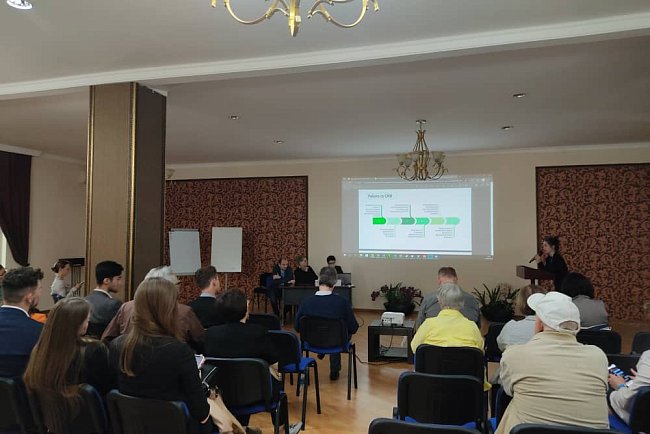 September 14 in the Central District «Rainbow» village. Sary-Oy Issyk-Kul held sections of the International Youth Analytical Congress