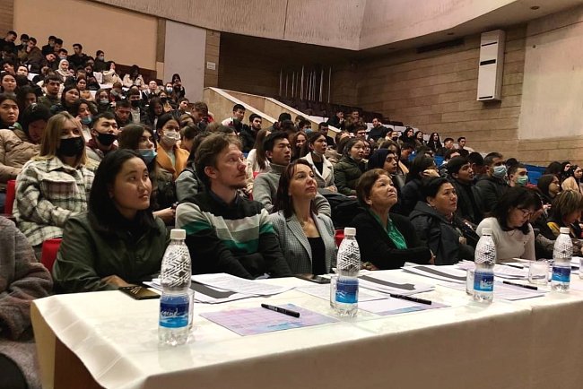 KRSU hosted the first interuniversity quiz in immunology in Kyrgyzstan
