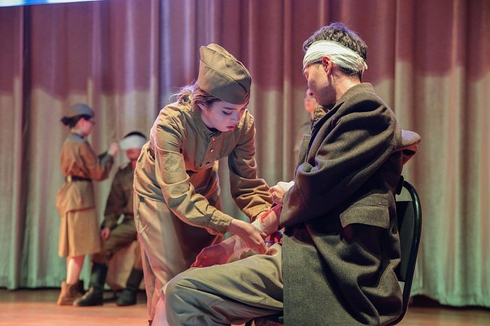 Memory and duty: a concert was held at KRSU «February, February — soldier's month»