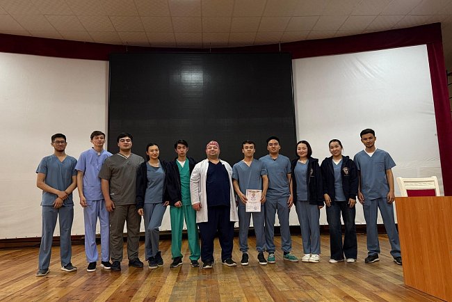 The student surgical Olympiad «Masters of Surgery» was held at KRSU