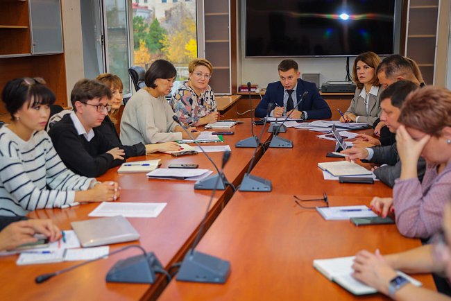 Acting by the Rector of KRSU held a traditional meeting with deans of faculties and heads of departments