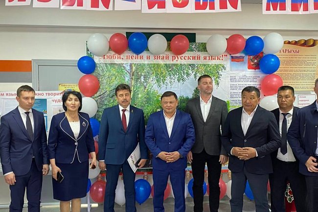 KRSU strengthens humanitarian ties: acting Rector Sergei Volkov took part in the working trip of the Russian Ambassador to the Talas region