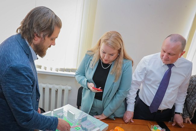 Visit of the Deputy Minister of Health of the Russian Federation to the Faculty of Medicine KRSU