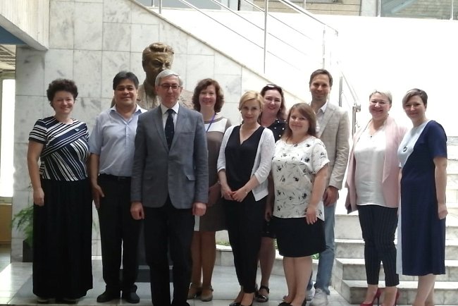 Representatives of KRSU and HSE discussed interaction between universities