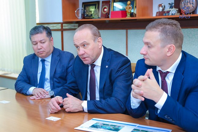 The management of KRSU met with the delegation of the IPA CIS Council