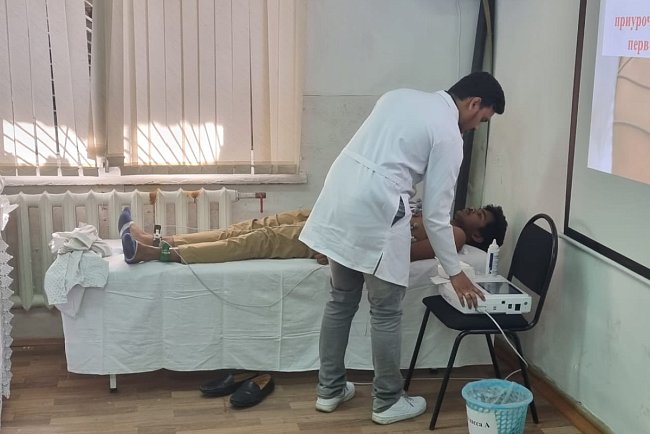 An ECG Olympiad was held at the Faculty of Medicine of KRSU