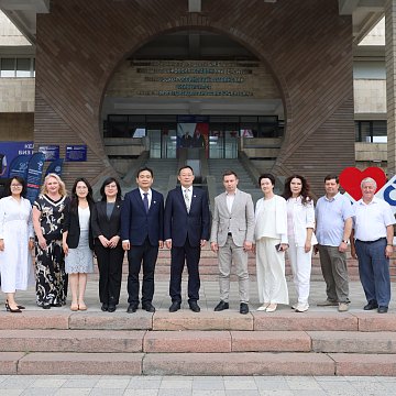 KRSU and the University of Qingdao discussed the development of scientific and educational cooperation