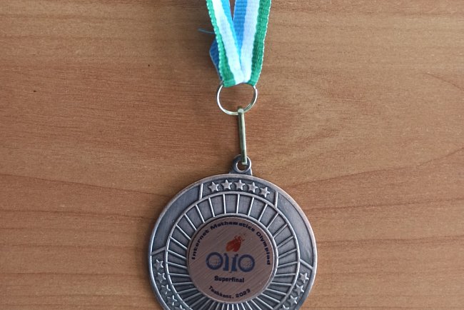 KRSU student Erlan Kolbaev won bronze at the Open International Internet Olympiad
