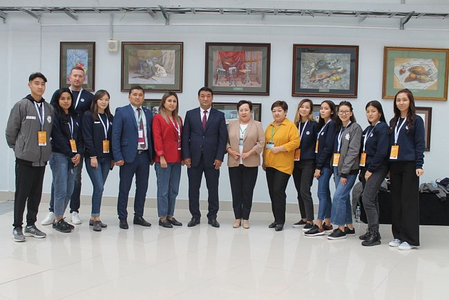 KRSU students distinguished themselves at the International Olympiad on Financial Security