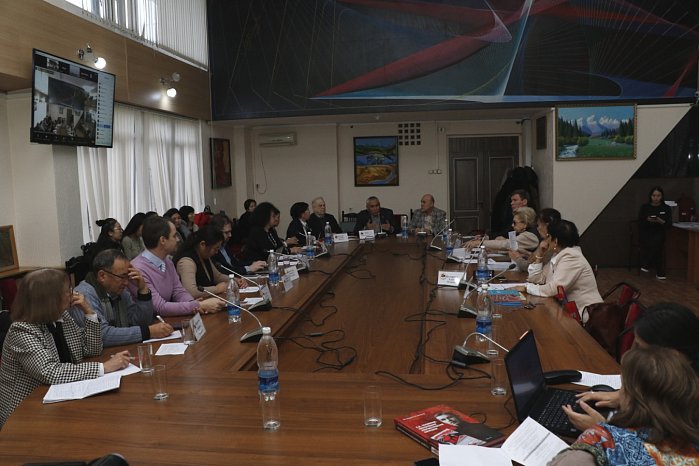 KRSU hosted a scientific discussion of the problems of promoting and teaching the Russian language