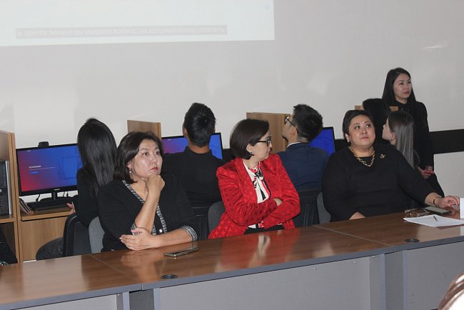 KRSU students were told about public service in Kyrgyzstan