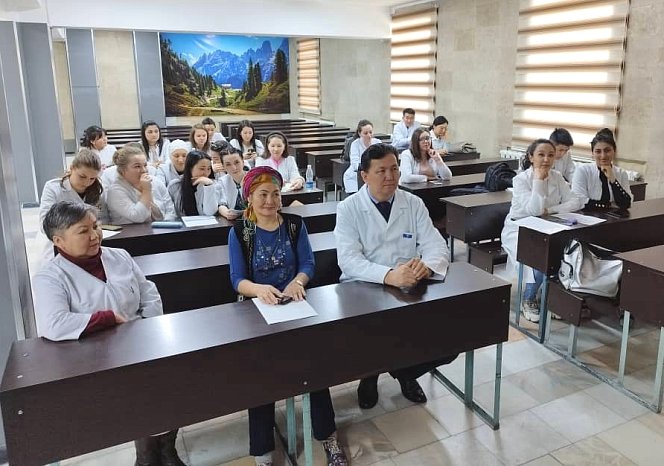 KRSU pediatricians held a round table «Upper and lower respiratory tract infections»