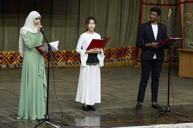 A festival was held for the first time at KRSU by foreign students «Indian Spring»