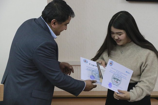 KRSU hosted an inter-university quiz dedicated to Human Rights Day