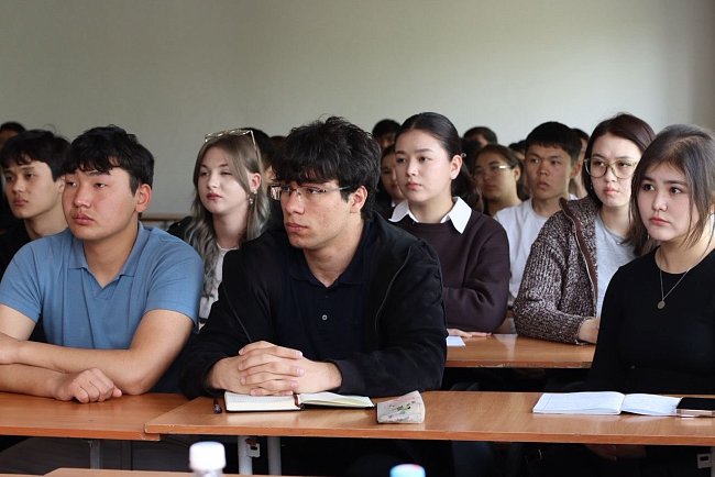 Practice and principles: KRSU students were told about the ethics of a lawyer