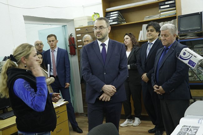 Deputy Minister of Science and Higher Education of the Russian Federation K. Mogilevsky visited KRSU
