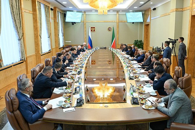 Sergei Volkov took part in a meeting with the head of Tatarstan