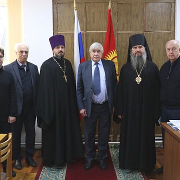 KRSU employees held a meeting with Bishop Savvaty