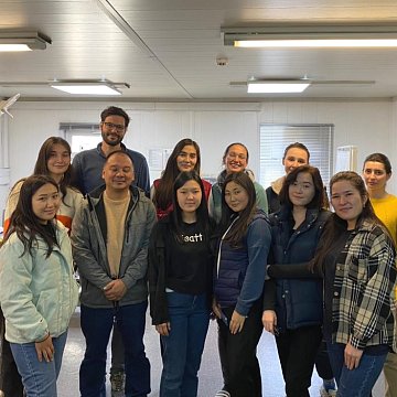 Medical students KRSU took part in the expedition to Kumtor