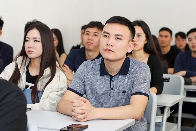 Dastan Bekeshev gave a lecture to students of the Faculty of Law of KRSU