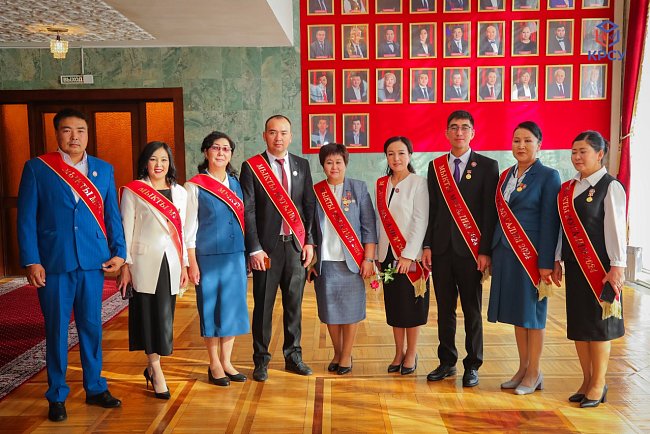 KRSU participated in the solemn event to mark the 100th anniversary of the founding of the Kyrgyz education system and World Teachers' Day